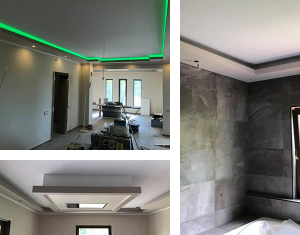 Rejtett világítás kialakítás